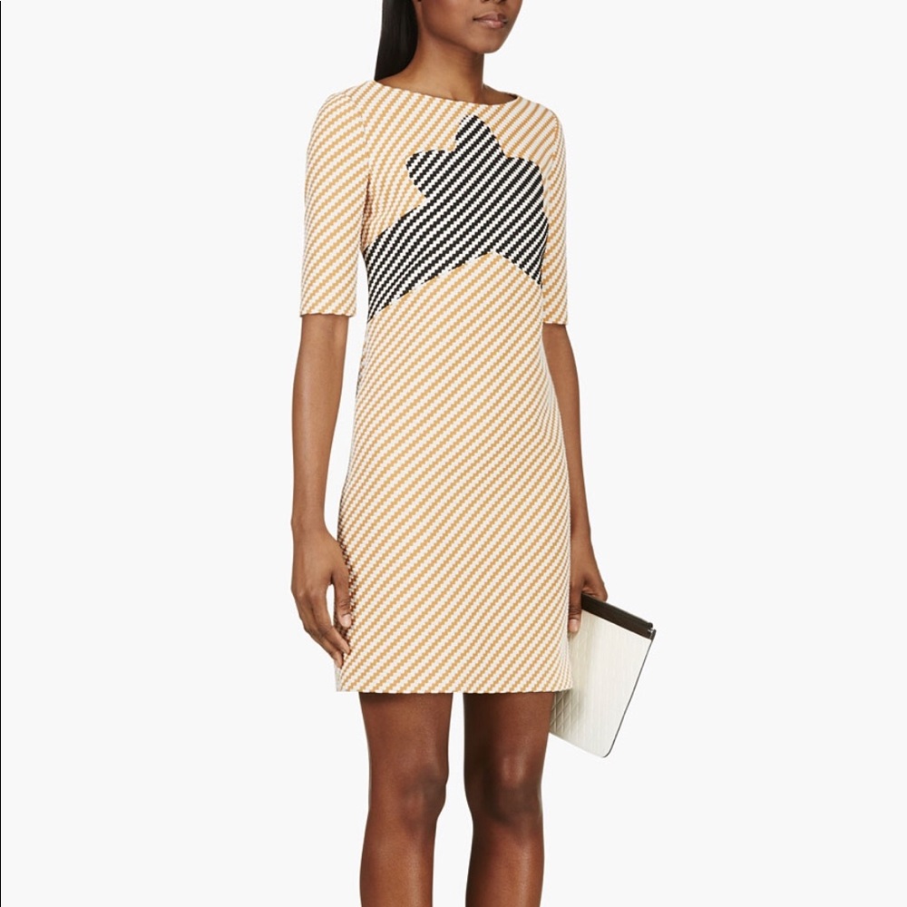 NWOT Carven Zig Zag dress